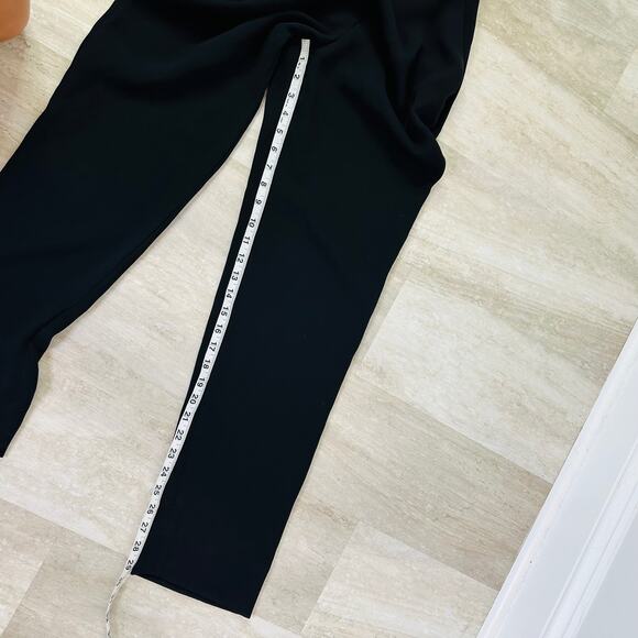 Diane von Furstenberg Caroline Embellished Surplice-Top Jumpsuit in Black - Picture 10 of 11